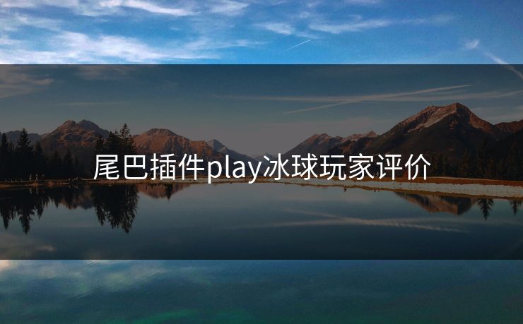 尾巴插件play冰球玩家评价 尾巴插件play冰球玩家评价
